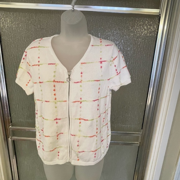 Christopher & Banks Tops - Christopher & Banks short sleeves knit top, size S